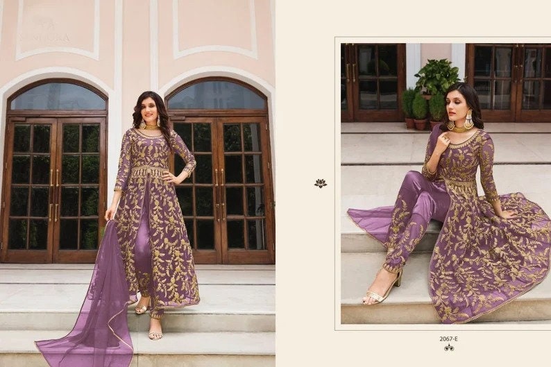 Klaar om te dragen Indiase Pakistaanse stijl trouwkleding
