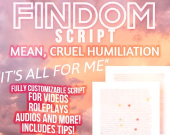 Findom Script per video o audio - Dominazione finanziaria delle donne Contenuti di lavoro sessuale, Onlyfans, iWantClips, ManyVids, Clips4Sale, LoyalFans #2