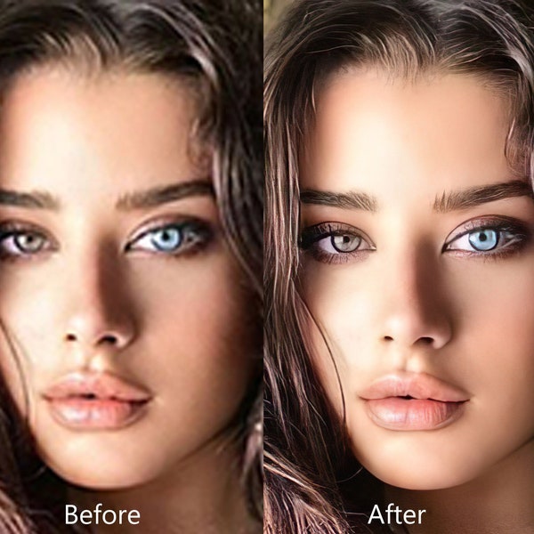 Blurry Portrait Photo Enhancement And Enlarge Service, Upscale, Fix, Image Improve, Sharpen Quality Editing Photoshop Retouch Restoration