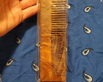 Long Sikh wooden hair comb Kanga