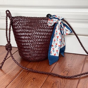 Kleine Leder Crossbody Bag - Leder Geldbörse für Damen - Trendy Style für den täglichen Gebrauch