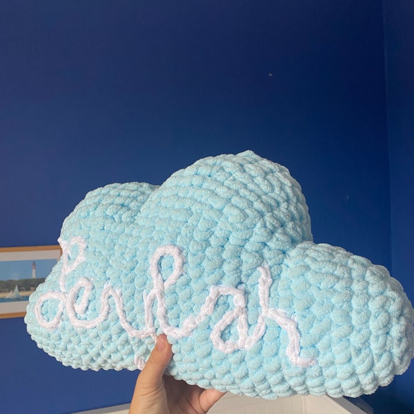 Coussin nuage personnalisé