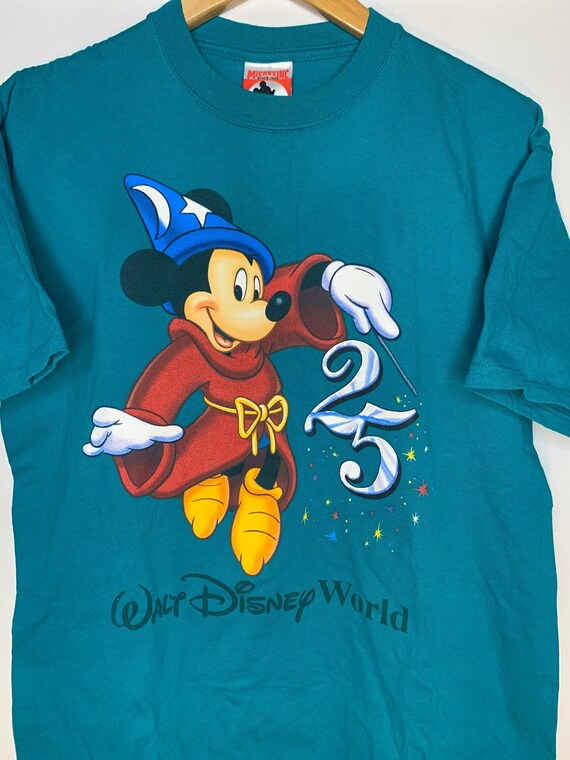 Vintage Walt Disney World 25 Years Mickey T-shirt