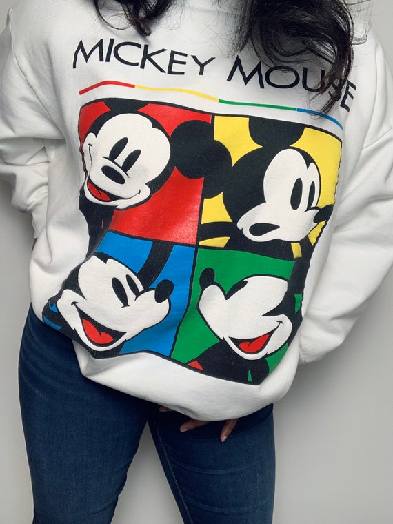Vintage Mickey, Andy Warhol Sweatshirt - image 2