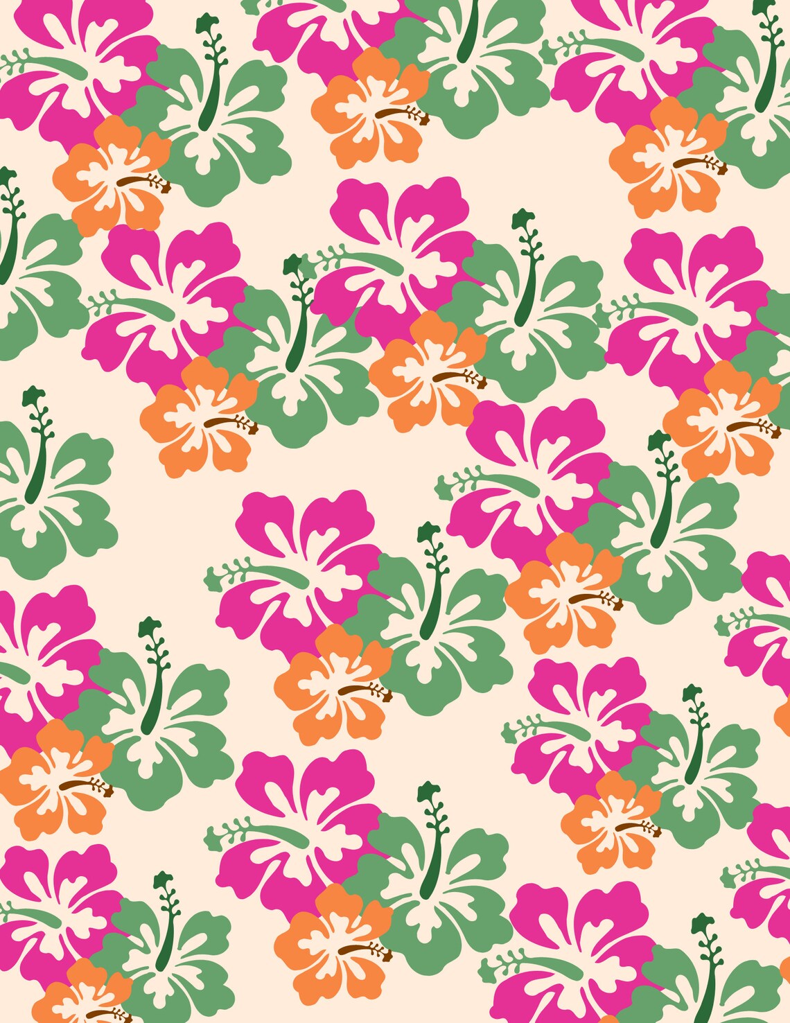 80s Miami Golden Girls Digital Paper Pack Tropical Flowers Flamingos 80s-miami-golden-girls-digital-paper-pack-tropical-flowers-flamingos