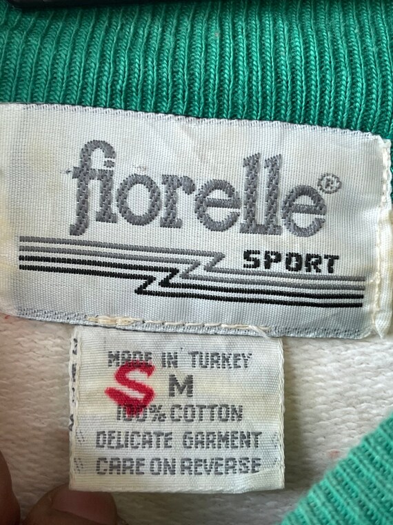 Vintage 80’S Pullover Fiorelle” Rare Fullprint Ab… - image 9