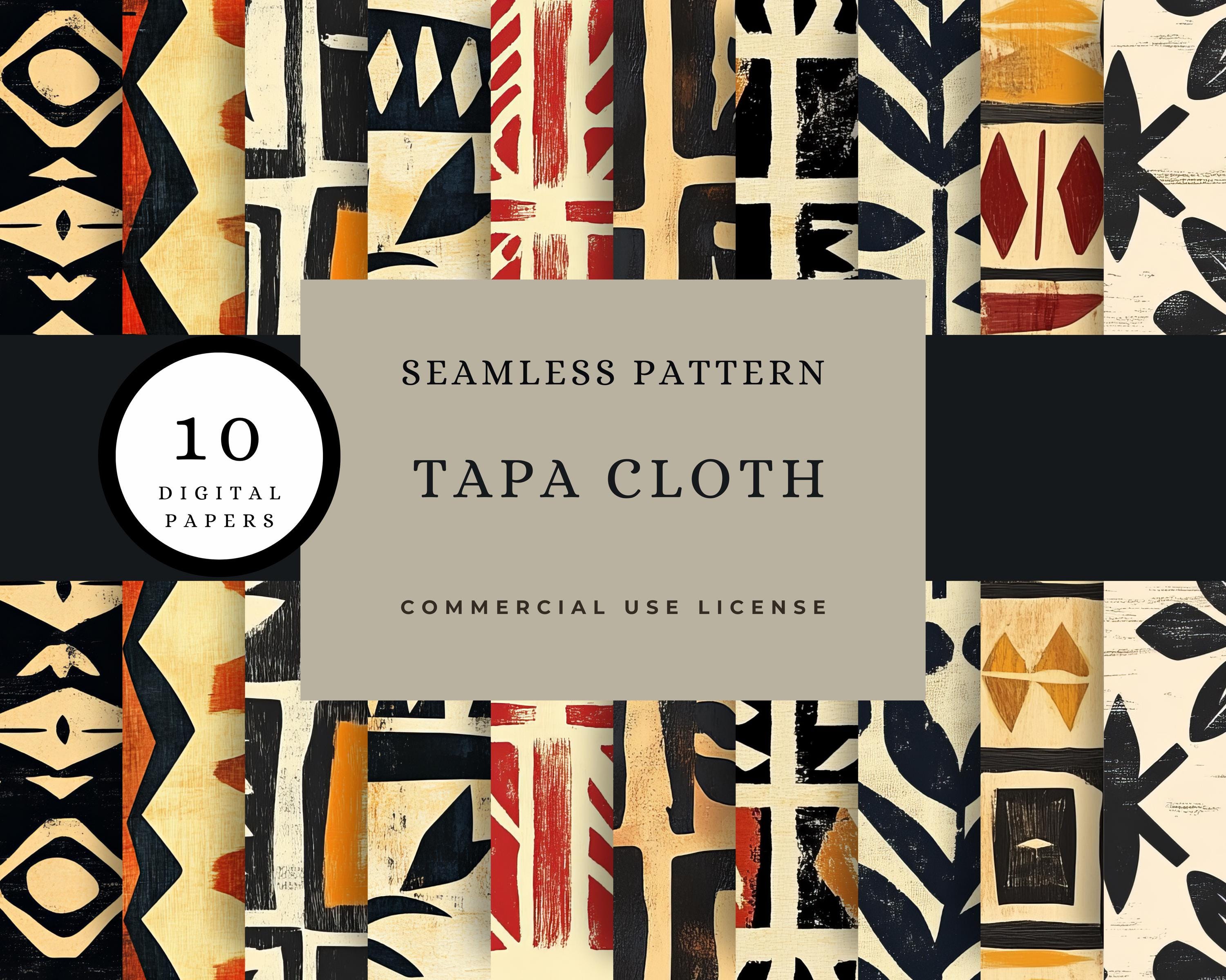 タパ　タパ布 ムブティ 有機的パターンのタパ布 c_019 – AFRICAN WEB SHOP ン・マ