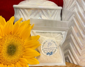 The Exorcism Bath Salts will protect your body from being attached by negative energies & will remove any existing attachment