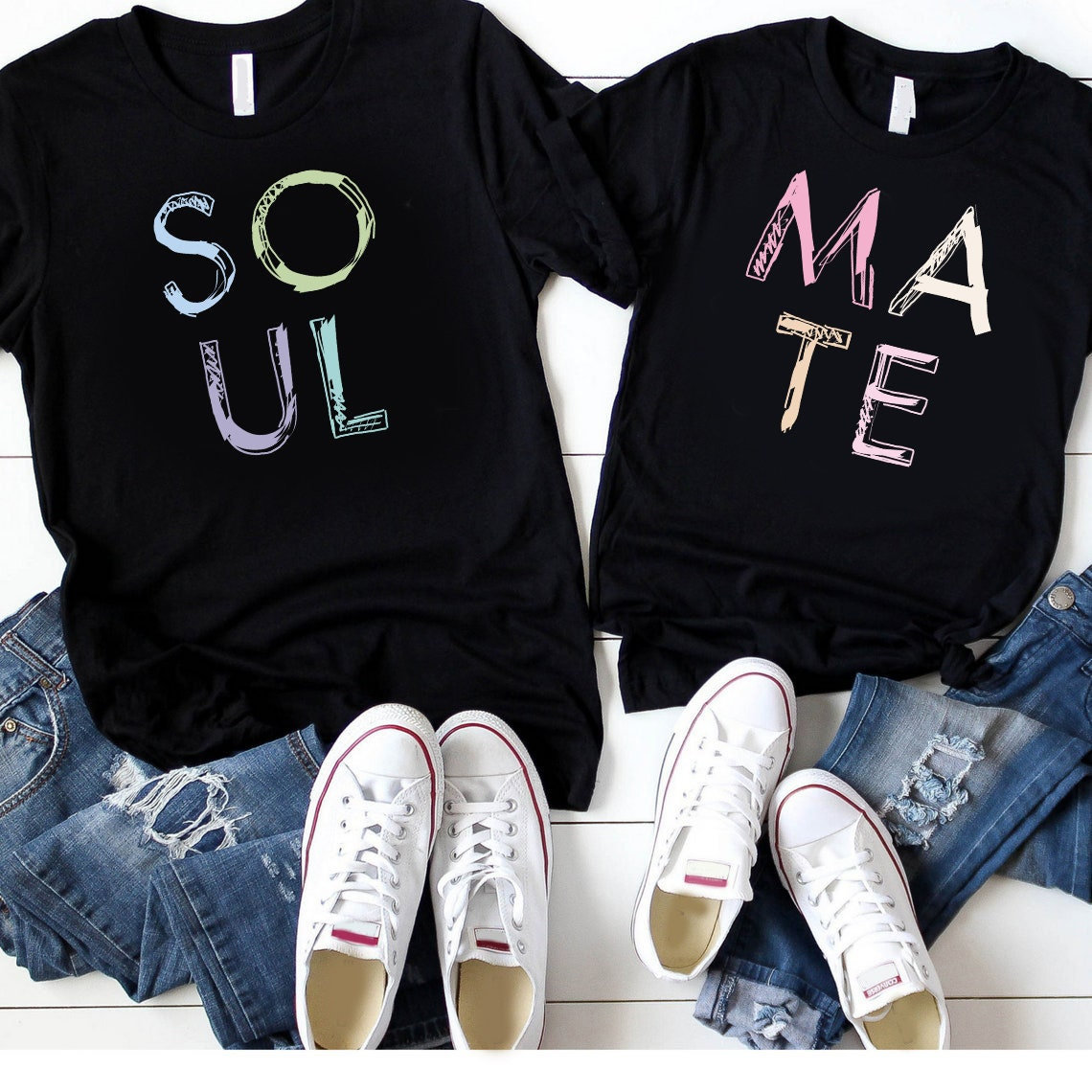 Discover Soul Mate Couple Shirt, Soulmate T-Shirt