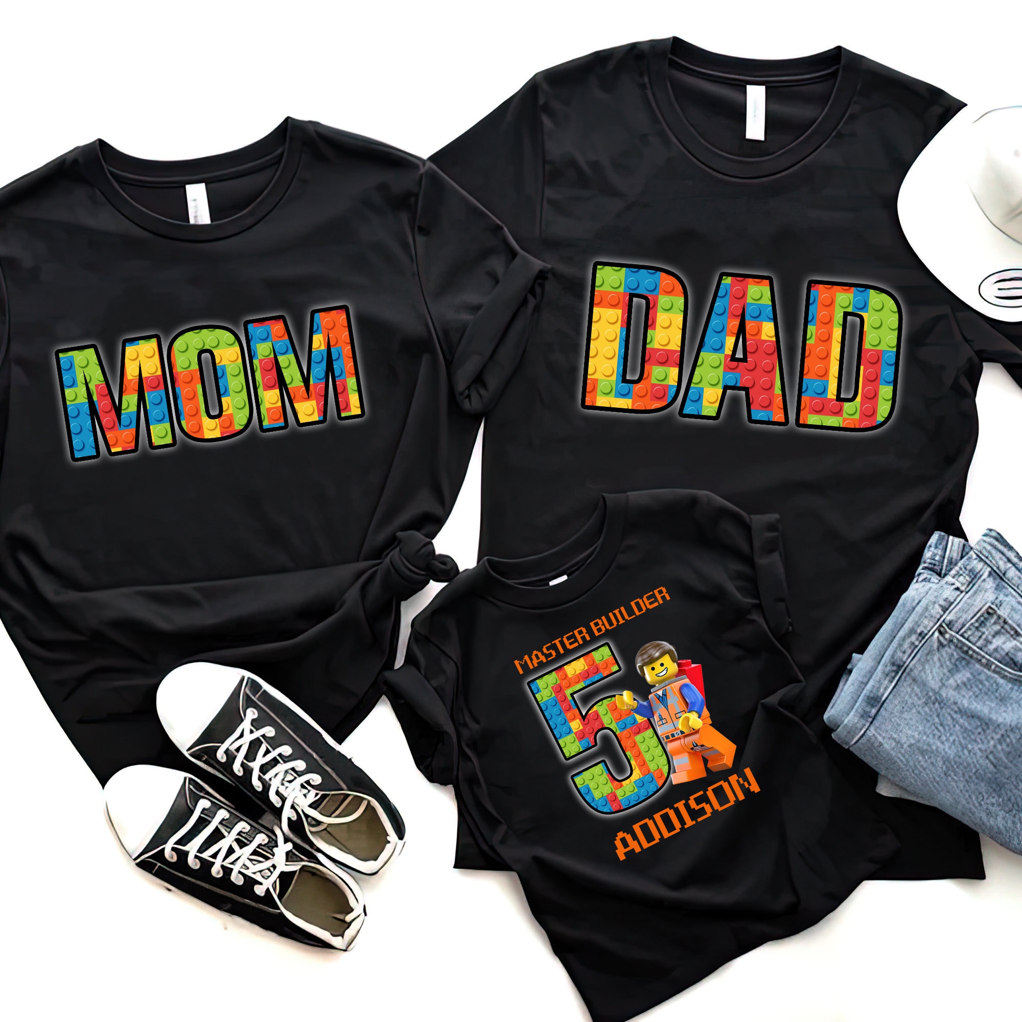 Legoland Birthday Shirts, Family Lego Shirt, Building Block Shirt