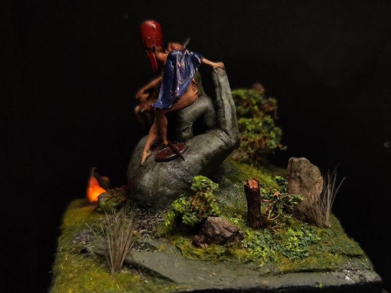 HTTDSLF Stickers Scene Autocollant 3D Autocollants De Scène, 3D House