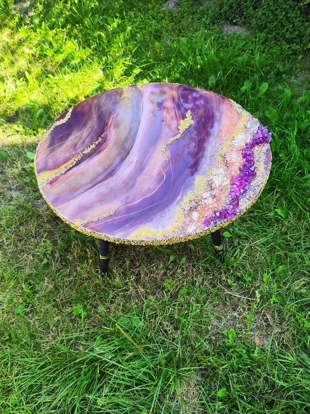 Table basse epoxy bois - Mobilier design, décoration d'intérieur