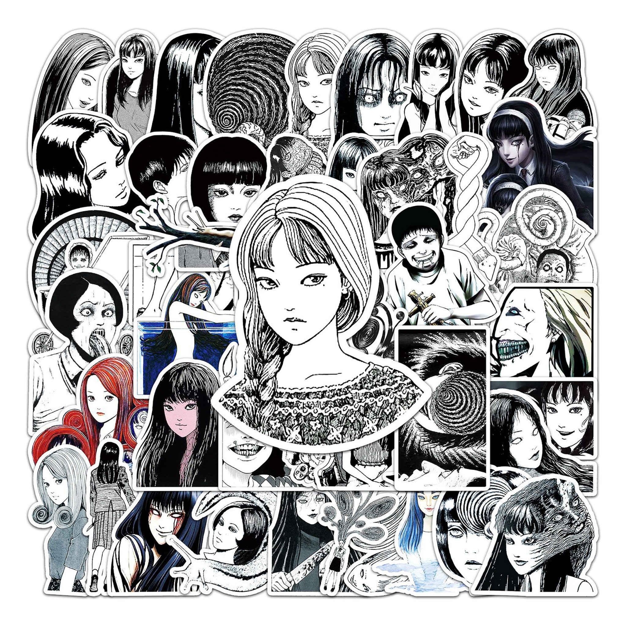 Junji Ito Movement Stickers