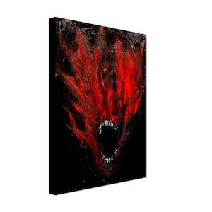 Howling Mockery - Premium Canvas