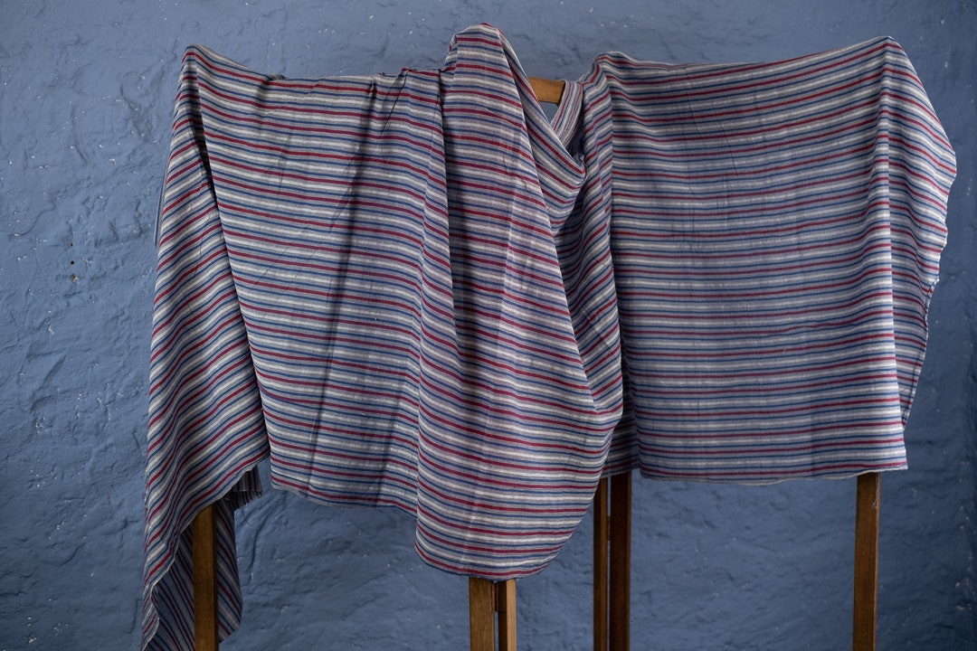 Hand Loomed Pure Cotton Fabric Etsy