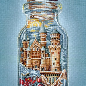 Cross Stitch Kit Andriana - Train to Fairy Tale, T-48