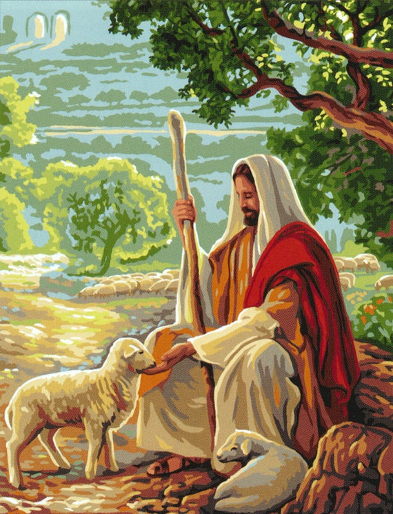 Tapestry Kit Royal Paris the Good Shepherd Etsy