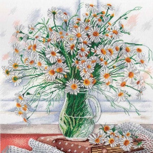 Cross Stitch Kit MP Studia - Softness of the Flowers, SNV-533