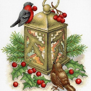 Cross Stitch Kit MP Studia - Winter Warmth, SNV-685