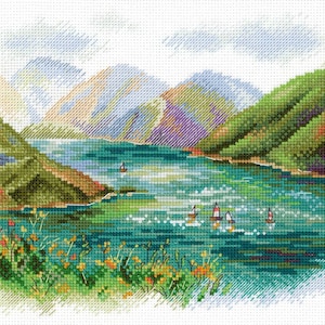 MP Studia Cross Stitch Kit - Lake Kezenoyam