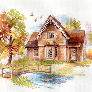 Cross Stitch Kit Alisa - September House, 3-21