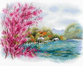 MP Studia SNV-715 Kit Point De Croix Compté New Home