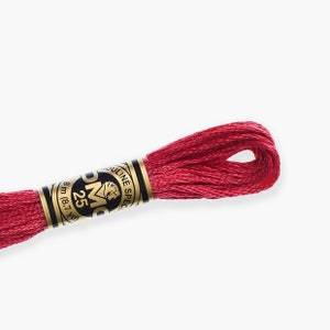 DMC Red Range - DMC Stranded Cotton