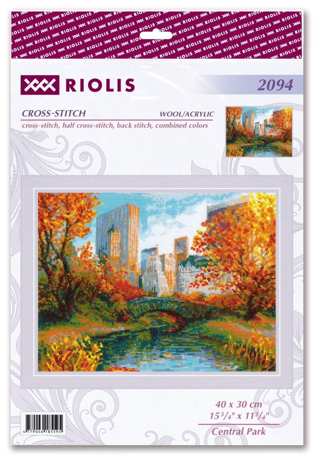 RIOLIS 12 Colorful Flight Counted Cross Stitch Kit
