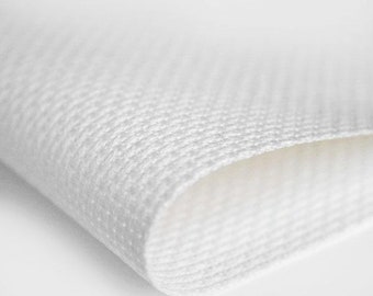 Tissu Aida Zweigart 16 Count Blanc - Pour Point De Croix, Toile Vierge Neuve