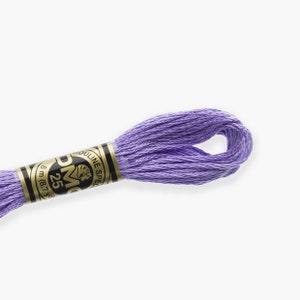 DMC Purple Range - DMC Stranded Cotton