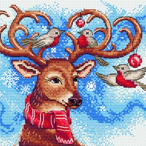 Cross Stitch Kit MP Studia - Dreamy Deer, SM-649