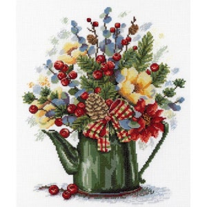 Cross Stitch Kit Mp Studia - Exquisite Bouquet, Nv-825