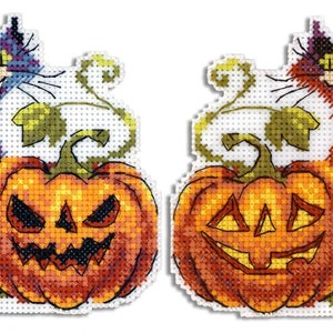 Cross Stitch Kit MP Studia - Black cat, SR-866