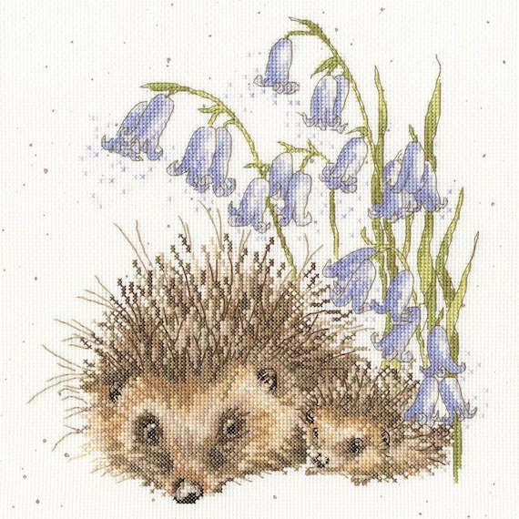 Kit Punto Croce Bothy Threads – Doppio Problema 26x26 Cm Su Aida 14 Con Grafico Lucy Pittaway