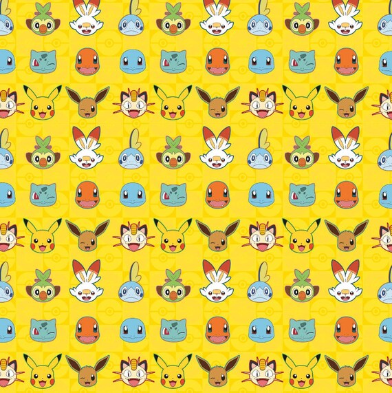 Pokemon Gift Wrapping Pokémon Wrapping Paper Pikachu Etsy