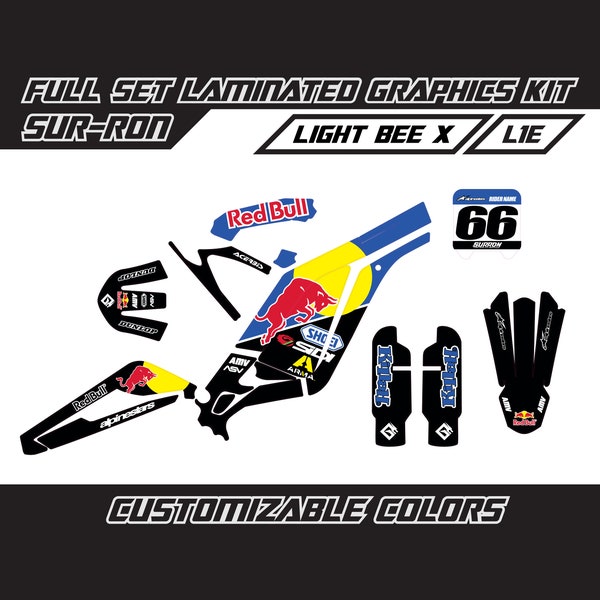 Surron Graphics Red Bull Etsy