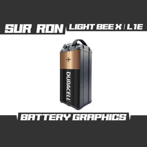 Kit de graphismes sur batterie Light Bee X SUR RON, brillants ou mats, autocollants laminés Surron, autocollants épais, ensemble de protection en vinyle
