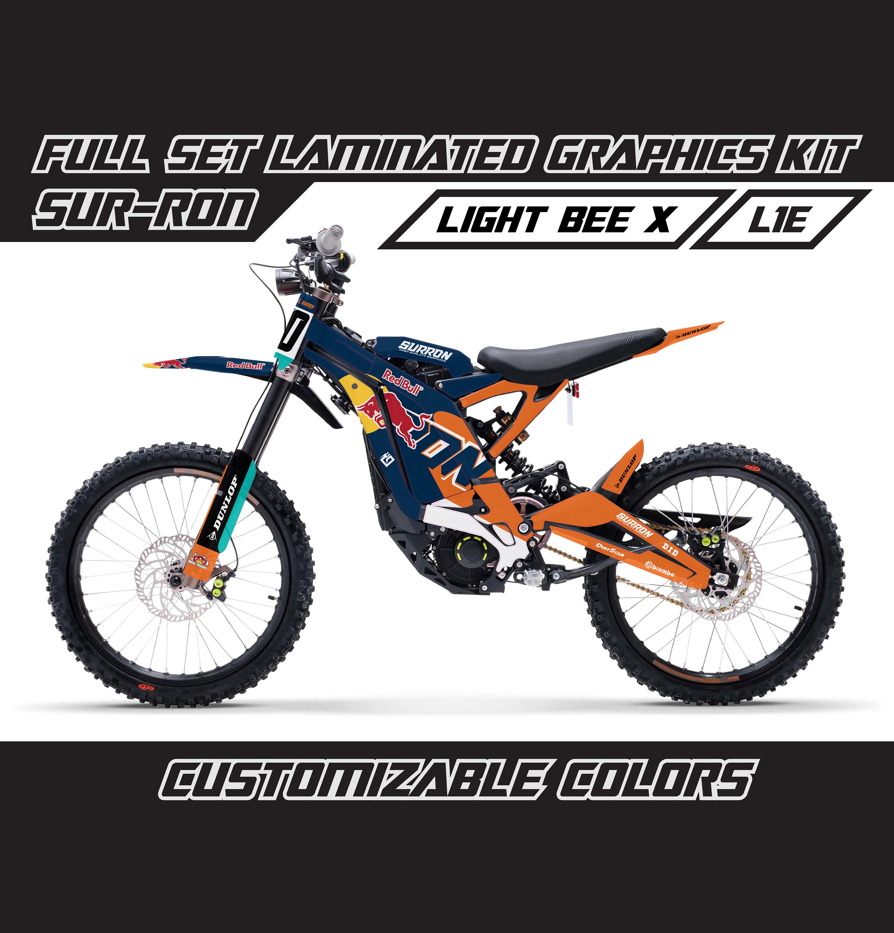 Vinyle Redbull X KTM pour Xiaomi (Bleu) – Urban Emove