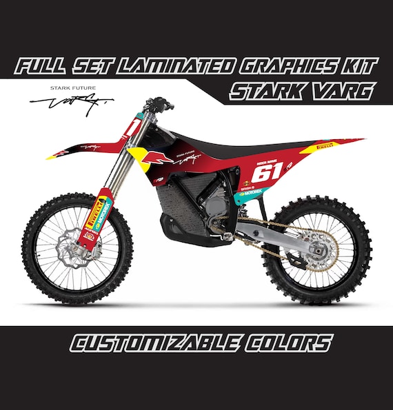 Kit Graphiques Adhésifs Pour Stark Future Varg 2022-2025 - Décorations Motos, NitroMX