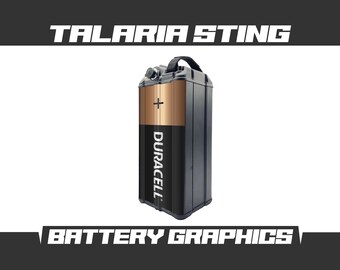 Talaria Sting Battery Graphics Kit Gloss or Matte Laminated Decals Thick Stickers Vinyl Wrap Cover Protection Set