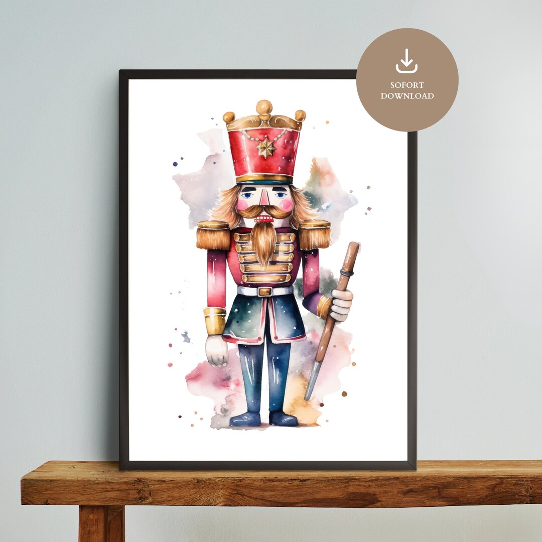 Poster Christmas Nutcracker Christmas Poster Christmas Decoration ...