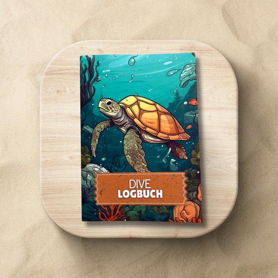 Taucher Logbuch | Taucher Tagebuch | Taucher Geschenk | Tauchbuch Gerätetauchen | Tauchgeschenk | Tauchertagebuch für 57 Tauchgänge