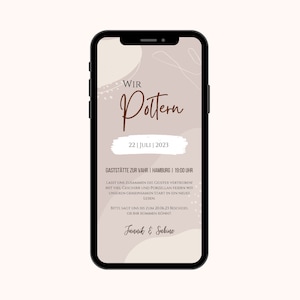 Hen Party Digital Invitation | Hen Party Ecard | Hen Party Invitation Whatsapp | Personalized with text of your choice