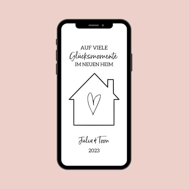 Cartão digital para mudança | Cartão eletrônico personalizado para mudança, casa própria | Cartão em movimento | Cartão de entrada | Presente em movimento para enviar imagem 6