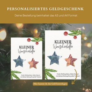 Weihnachts-Geldgeschenkumschläge, Dreiteiliges Set Mit Goldener Verzierung & Selbstklebendem Verschluss