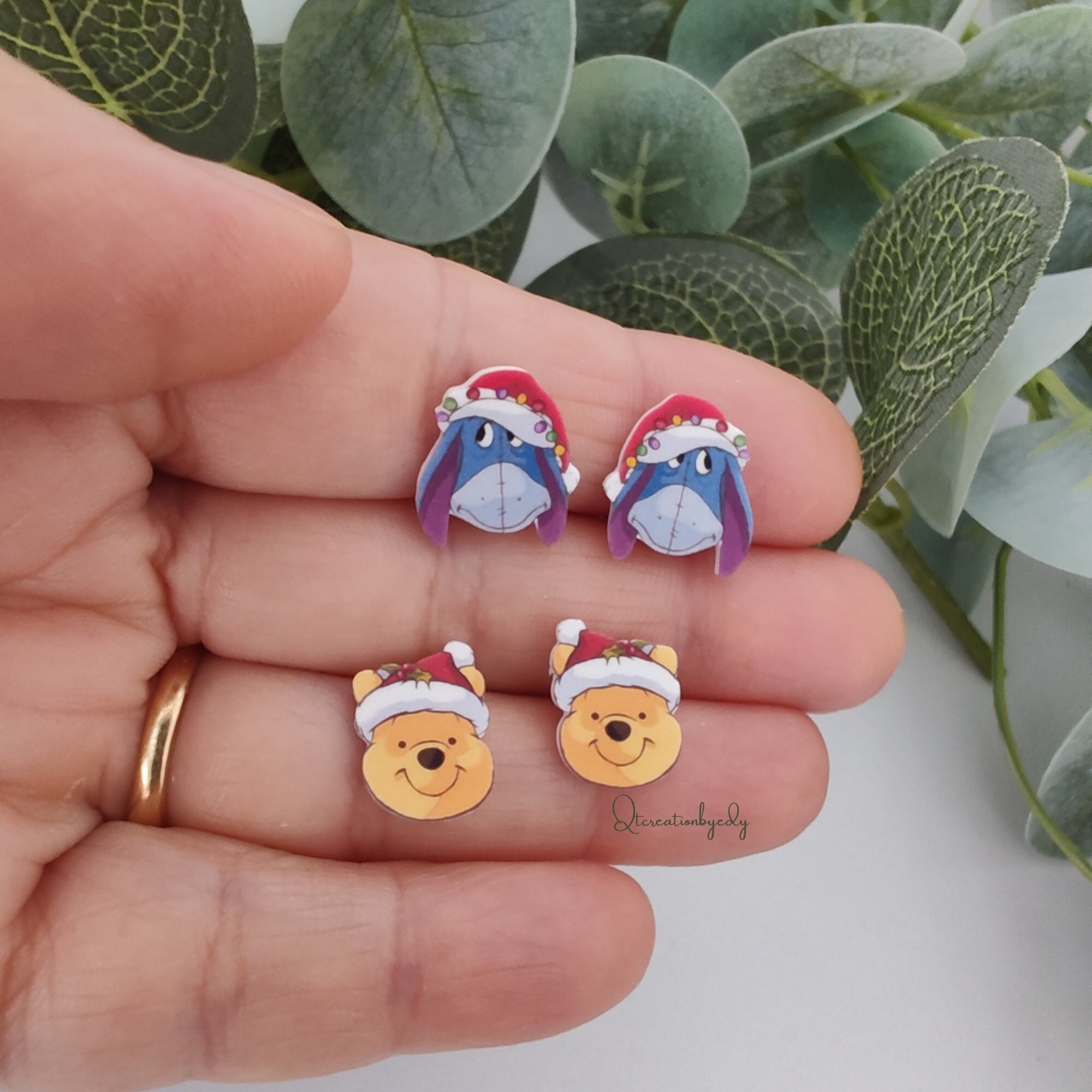 Eeyore stud earrings deals