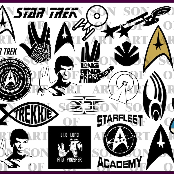 Star Trek Stencil - Etsy