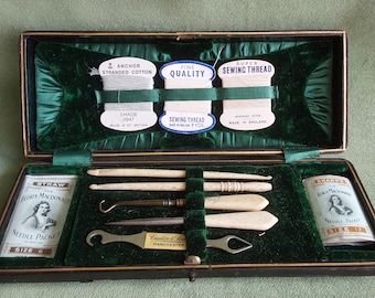 Antique sewing tools