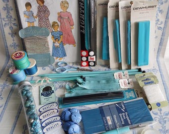 A curated collection of vintage haberdashery