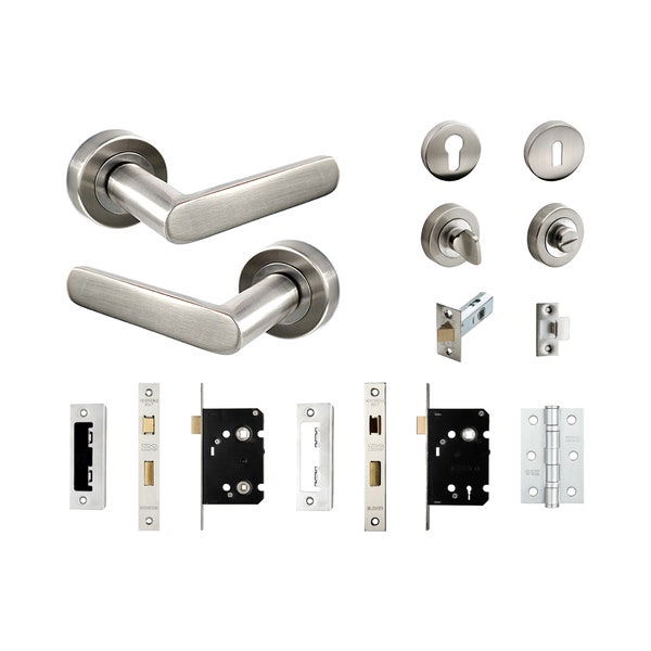 Internal Door Handles Lever Set on Rose